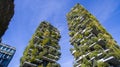 Vertical Forest, Milan, Porta Nuova skyscraper residences, Italy Royalty Free Stock Photo