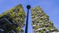 Vertical Forest, Milan, Porta Nuova skyscraper residences, Italy Royalty Free Stock Photo