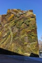 Vertical garden wall and CaixaForum Museum in City of Madrid Royalty Free Stock Photo