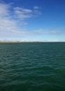 Vertical Green and Blue Seascape