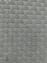 vertical and horizontal lines alternately overlap to create a solid, repeating structure Royalty Free Stock Photo