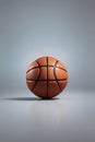 vertical illustration of a basketball ball