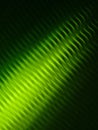 Vertical illustration of refracted green lights