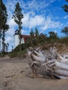 Point Betsie Lighthouse, Frankfort Michigan Royalty Free Stock Photo