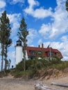 Point Betsie Lighthouse, Frankfort Michigan Royalty Free Stock Photo