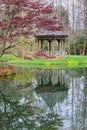 Gibbs Garden Gazebo Georgia Vertical Royalty Free Stock Photo