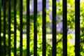 Vertical jail cell bokeh background Royalty Free Stock Photo