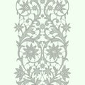 Vertical Lace Ribbon. Seamless Pattern.