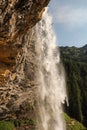 Vertical Landscape of Johannes Wasserfall in Austria