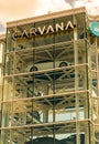 Carvana Glass Tower With Brand