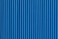 Vertical Metal Sheeting Blue