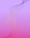 Vertical modern background with gradient lines. Futuristic digital lilac, crimson gradient Royalty Free Stock Photo