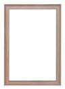 Vertical modern painted wooden picture frame