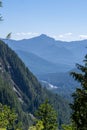 Vertical of Mount Rainer National Park in Washington Royalty Free Stock Photo