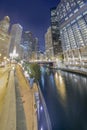 Vertical Panorama of Chicago