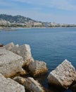 Vertical Panoramic View of Cannes , Cote d`azur, Provence France