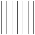 Vertical parallel lines, stripes. straight streaks, strips design element. linear, lineal pattern. line half-tone element. lines