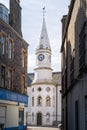 Vertical photo of Campbeltown clock tower