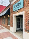 Atelier School of Art building exterior entrance and sign