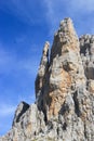 Vertical Rock Formation Picos De Europa, Cantabrian Mountains, S
