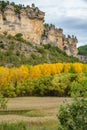 Autunm landscape with vertical rocks in Cuenca n5