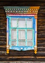 Vertical Russian window design decoration