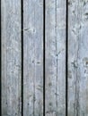 Rustic wood boards with knots and grain on a deck Royalty Free Stock Photo