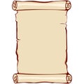 Vertical scroll paper color