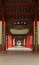 Vertical shoot - China Nanjing Presidential Palace, spacious hallway