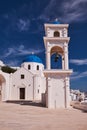 Vertical shot of Anastasis Church in Greece