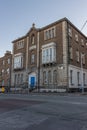 Vertical shot of the apartments on Mountjoy Street in Dublin, Ireland Royalty Free Stock Photo