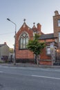 Vertical shot of the apartments on Mountjoy Street in Dublin, Ireland Royalty Free Stock Photo