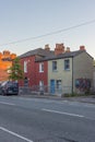 Vertical shot of the apartments on Mountjoy Street in Dublin, Ireland