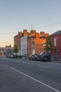 Vertical shot of the apartments on Mountjoy Street in Dublin, Ireland