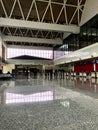 Vertical shot of Apia Airport Hall in Samoa