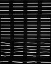 Vertical shot of a black and white striped patterned background for wallpapers