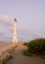 Vertical shot of the Califonia lighthouse in Aruba, Netherlands