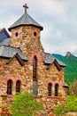 Vertical shot of Chapel on the Rock in Allenspark, USA Royalty Free Stock Photo