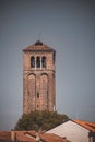 Vertical shot of Church of Santa Maria Assunta in Torcello, Venice