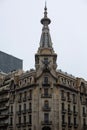 Vertical shot of Confiteria del Molino with a cloudy sky background Royalty Free Stock Photo