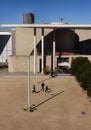 Vertical shot of the exterior of the Art Museum in Bonn