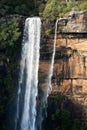 Vertical shot of Fitzroy Falls in Morton National park in Australia Royalty Free Stock Photo