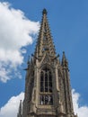 Vertical shot of the Gedachtniskirche, a church in Speyer, Rhineland-Palatinate, Germany