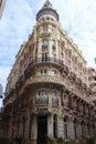 Vertical shot of the Gran Hotel of Cartagena, Region of Murcia, Spain