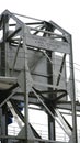 Vertical shot of the historic power plant in Vamma, Norway