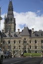 Vertical shot of the house of commons of canada Royalty Free Stock Photo