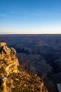 Vertical shot of a huge mesmerizing canyon