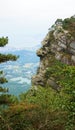 Vertical shot of the Lushan National Scenic Spot in Jiangxi Province, China