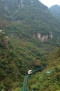 Vertical shot of the Lushan National Scenic Spot in Jiangxi Province, China