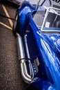 Vertical shot of a luxury vehicle on show at the Barrett-Jackson Auction in Scottsdale, Arizona